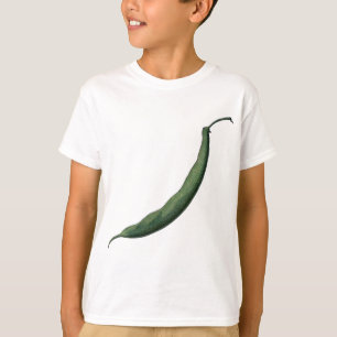 Camiseta Feijão verde do vintage