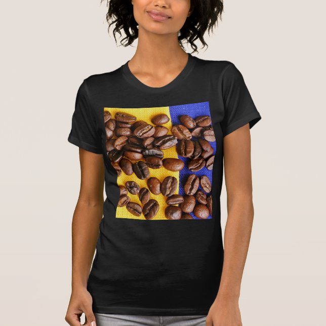 Camiseta Feijões de café (Frente)