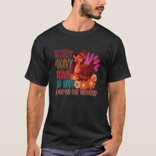 Camiseta Feijões E Rolos De Turcos Deixem-Me Ver Esse Casse