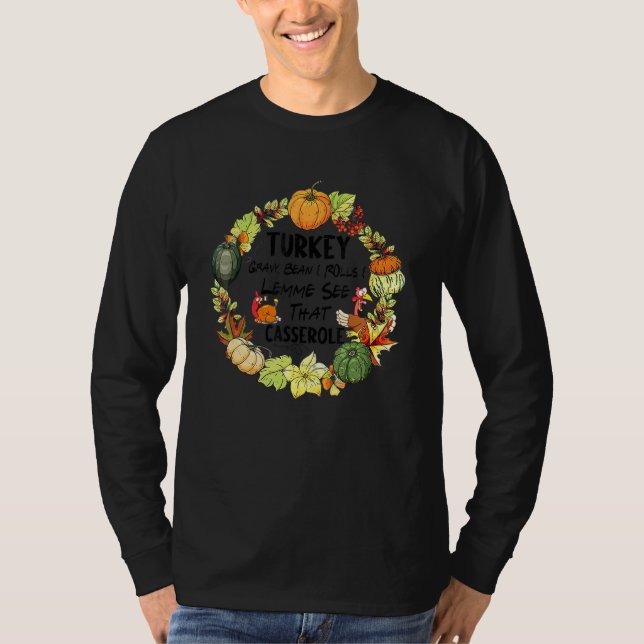 Camiseta Feijões E Rolos De Turcos Deixem-Me Ver Esse Casse (Frente)