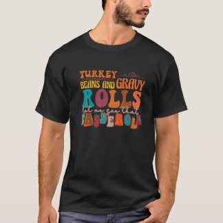 Camiseta Feijões E Rolos Gravosos Da Turquia Permitam-Me Ve