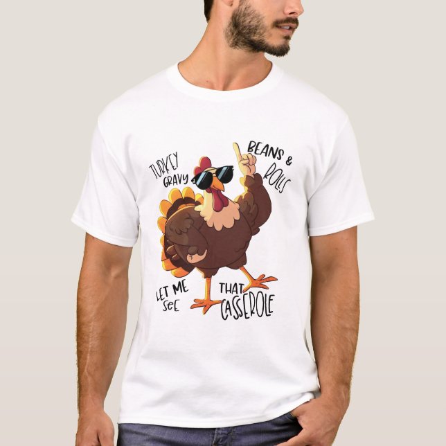 Camiseta Feijões E Rolos Turcos Deixem-Me Ver (Frente)