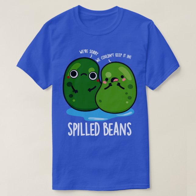 Camiseta Feijões Espalhados Veggie Bean Pun (Frente do Design)