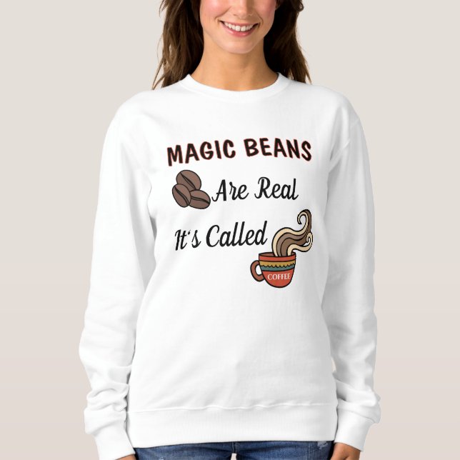 Camiseta Feijões Mágicos de Café (Frente)