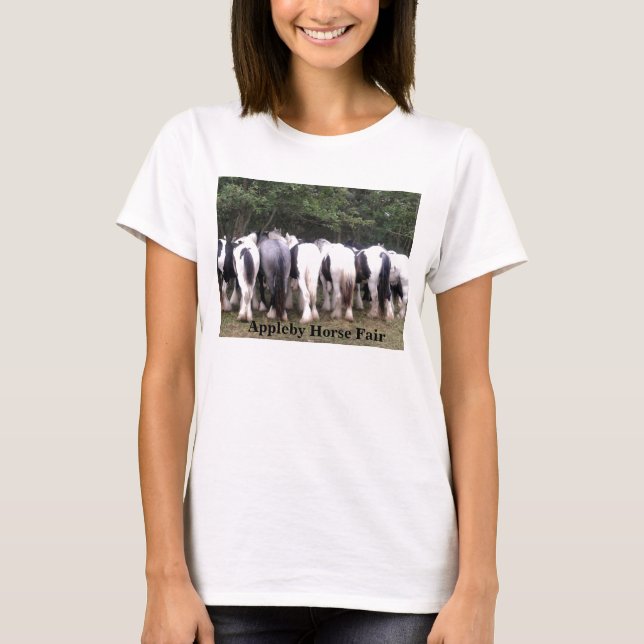 Camiseta Feira de cavalo de Appleby (Frente)