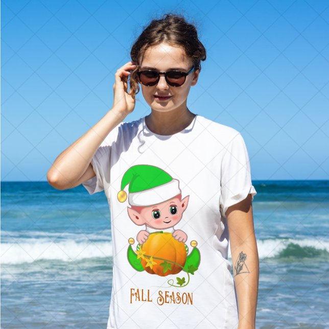 Camiseta Feira de Elf e Pumpkin (Criador carregado)