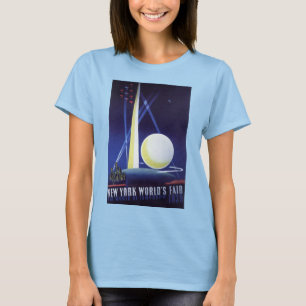 Camiseta Feira Mundial da Cidade de Nova York em 1939, Viag