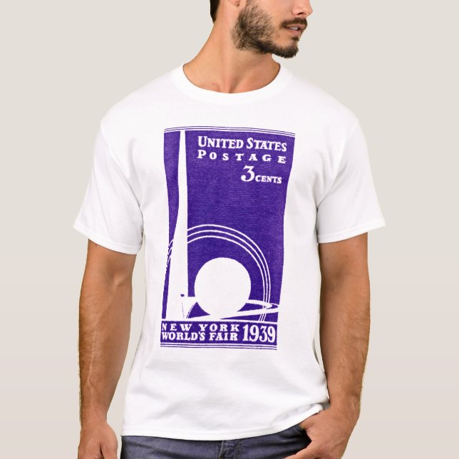Camiseta Feira Mundial de Nova Iorque de 1939 (Frente)