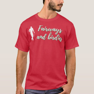 Camiseta Feiras E Aves Design De Golfe