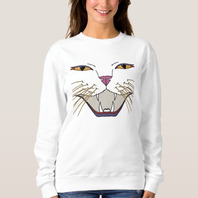 Camiseta Feisty Cat Lover (Frente)