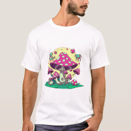 Camiseta Feita de mágica - Trip de Calor de Cogumelo