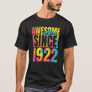 Camiseta Feita Em 1922 101 Anos De Estar Incrível 101 Birth