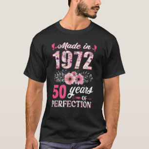 Camiseta Feita Em 1972 Com 50 Anos De Idade, 50 Anos De Ida