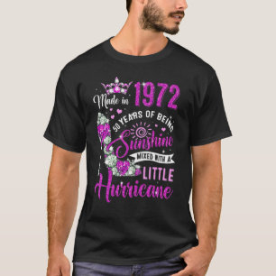Camiseta Feita Em 1972, Com 50 Anos De Idade, A 50ª Nascime