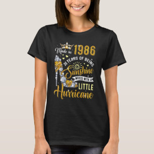 Camiseta Feita Em 1986, Com 36 Anos De Idade, 36 De Nascime
