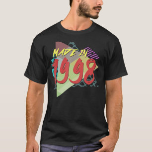 Camiseta Feita Em 1998, Aniversário De 25, Por 25 Anos