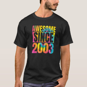 Camiseta Feita Em 2003 20 Anos De Estar Incrível 20 Anivers