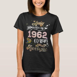 Camiseta Feita Em Julho De 1962, 60 Anos De Nascimento De S