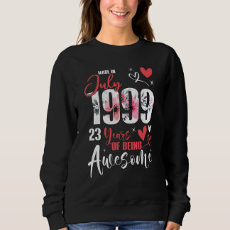 Camiseta Feita Em Julho De 1999 23 Anos Sendo O Incrível 23