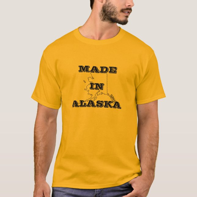 Camiseta FEITA NA ALASKA (Frente)