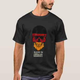 Camiseta Feita Na Alemanha: Legal Ilustração Do Crânio De B