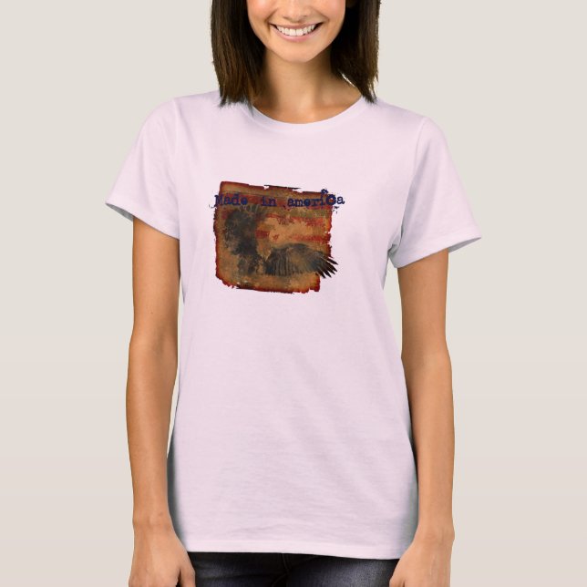 camiseta feita na américa (Frente)