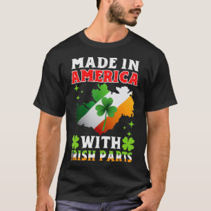 Camiseta Feita Na América Com A Patrícia De Ruas Irlandesas