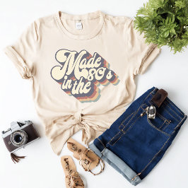 Camiseta Feita Na Vintagem Da Retro Funny