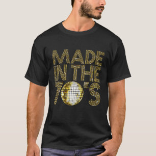 Camiseta Feita Nos Anos setenta 70S 1979 Retro Disco 40 Ano