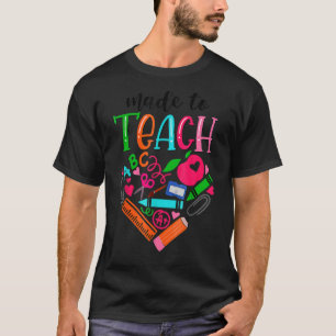 Camiseta Feita Para Ensinar Gráficos Bonitos Para Mulheres 