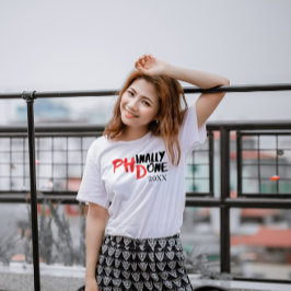 Camiseta Feita por finalidade - Design de Cotação de Gradua