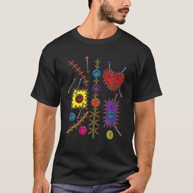 Camiseta Feitiçaria Assustadora Feitiços Engraçados Roupas  (Frente)