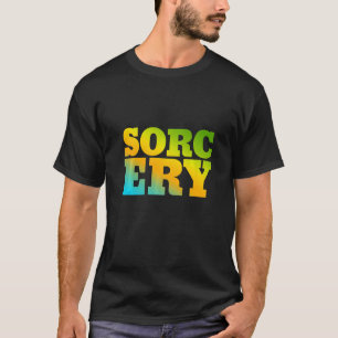Camiseta Feitiçaria Com Cores Da Natureza