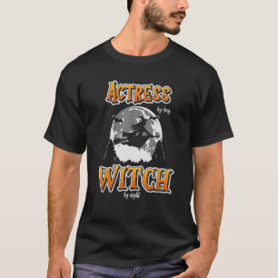 Camiseta Feiticeira Atriz das bruxas engraçadas mulheres em
