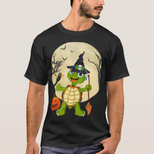 Camiseta Feiticeira Bonita Bruxa de Halloween Figurume Pump