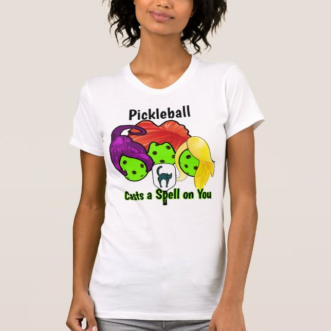 Camiseta Feiticeira da Irmã do Pickleball (Frente)