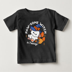 Camiseta Feiticeira de pata no treinamento - Cão de Hallowe