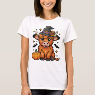 Camiseta Feiticeira de Vaca das Terras Altas e Bonitona no 