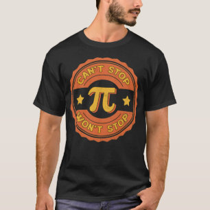 Camiseta Feiticeira do Nerd de professor de matemática Pi D