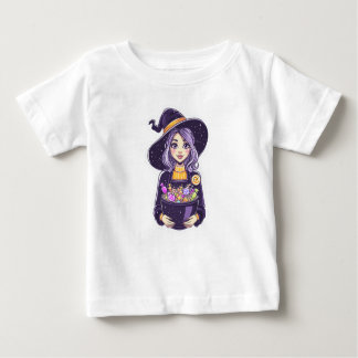 Camiseta Feiticeira Doce com Bolinha Mágica