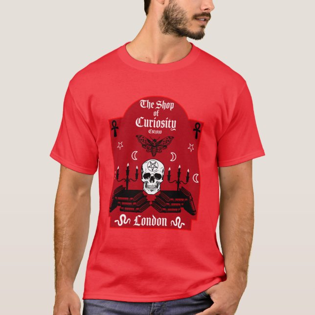 Camiseta Feiticeira Gótica Punk Halloween (Frente)