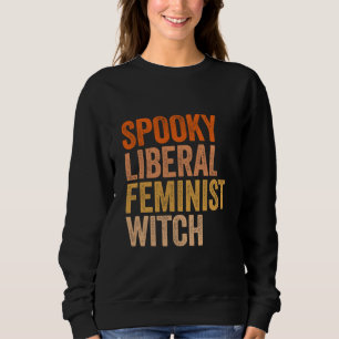 Camiseta Feiticeira Liberal Feminista Spooky Halloween