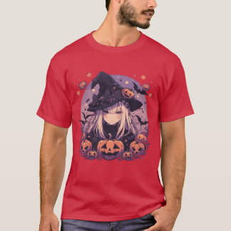 Camiseta Feiticeiras do Halloween Feiticeira Pumpkin Fu do