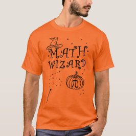 Camiseta Feiticeiro Bonito Pumpkin Pi Pie Professora Hallow