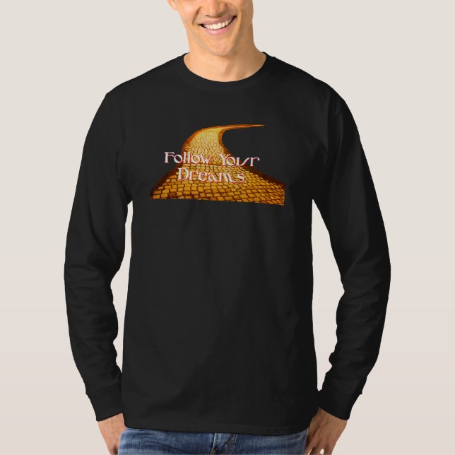 Camiseta Feiticeiro de Oz Siga Seus Sonhos (Frente)