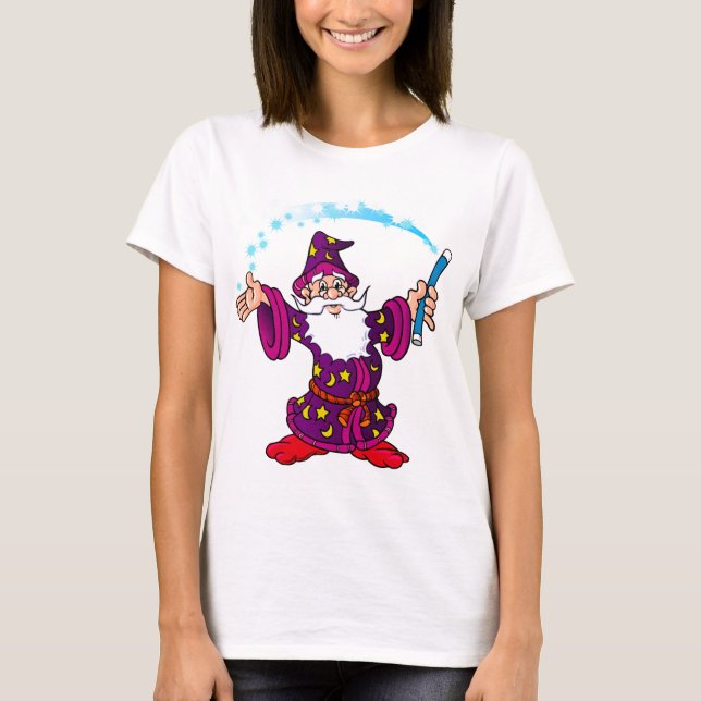 Camiseta Feiticeiro dos desenhos animados (Frente)