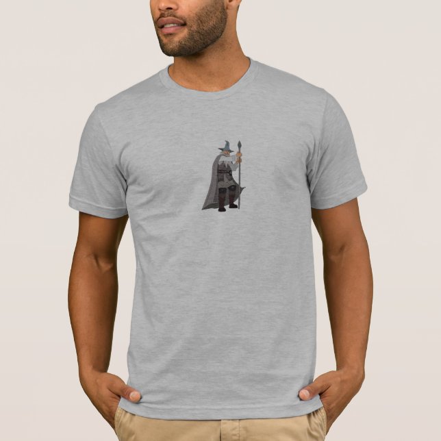Camiseta Feiticeiro farpado vestido nas cinzas (Frente)