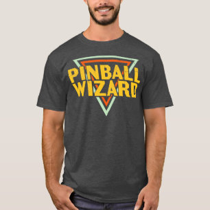 Camiseta Feiticeiro Retro Pinball Engraçado Quota Vintage