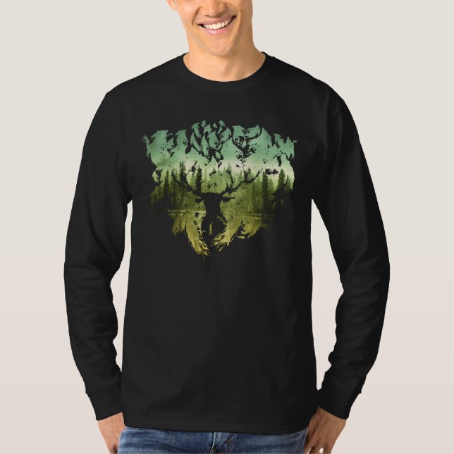 Camiseta Feitiço de Harry Potter | Patronus de Veado (Frente)