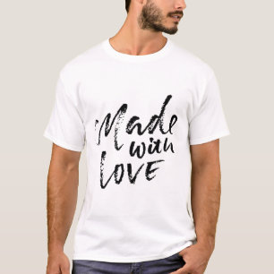 Camiseta Feito com amor